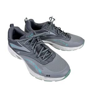 Ryka Sky Walk 2 Gray Walking Running Lightweight Athletic Lace Up Sneakers 8.5